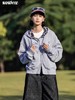 早乙女惠子saotome/STMWY251047/木耳边肌理腊肠小狗卫衣开衫 商品缩略图3