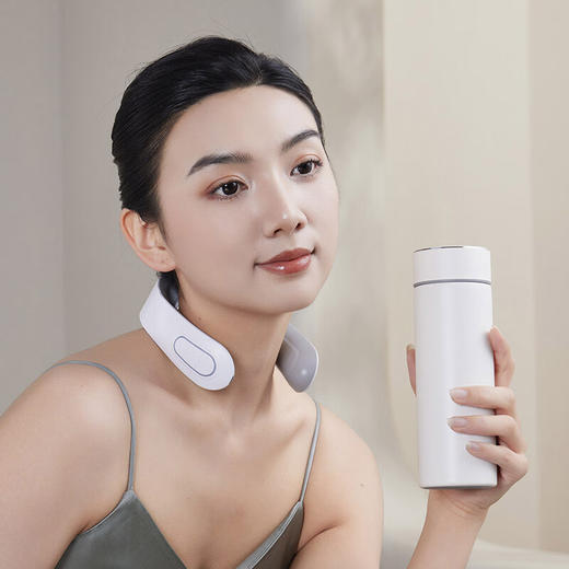 Chirimiri春枝漫野 觅悦套装 TZ-002智能颈椎按摩仪颈部+保温杯礼盒 商品图2