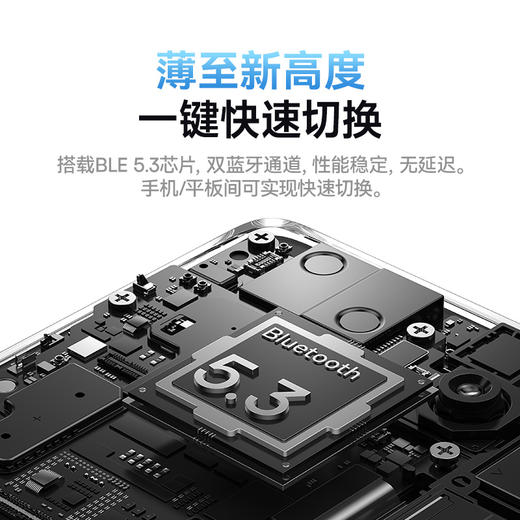 倍思 键控系列 2 原品键盘保护套 (磁吸手机支架版) iPad妙控键盘
 商品图1