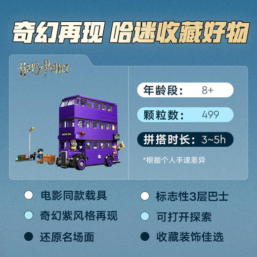 乐高积木哈利波特骑士巴士历险记 L76446 商品图2