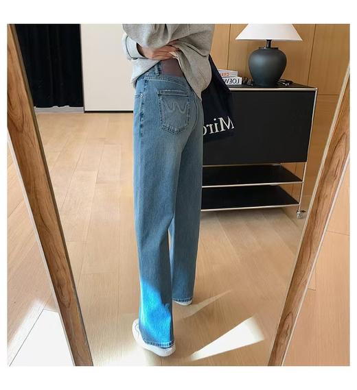 春新款赛罗纺小猫须百奇裤微直筒 商品图12