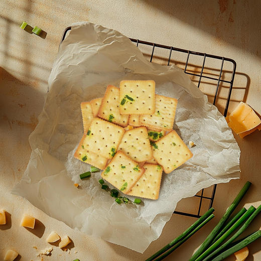 百荣青葱乳酪味饼干 商品图4