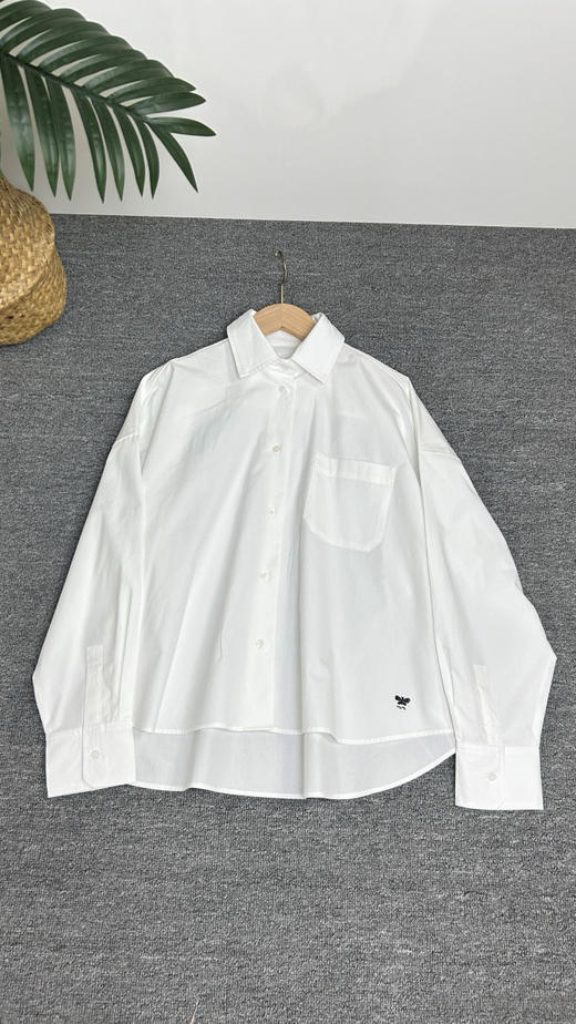 【3月5日 下午13:00 秒杀】原单 maxmara 大宽版 早春极简白衬衫 小胸 大胸MM都适合 商品图9