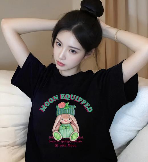 89 任选 3件纯棉印花T恤230g高克重短袖FS-80 商品图4