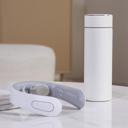Chirimiri春枝漫野 觅悦套装 TZ-002智能颈椎按摩仪颈部+保温杯礼盒 商品图1