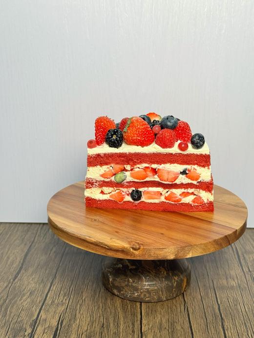 红丝绒玫瑰莓果裸蛋糕【节日限定】 商品图2