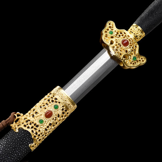 大明七星剑 入门款 清式宝剑  龙泉沈广隆宝剑 传统宝剑 未开刃 商品图3