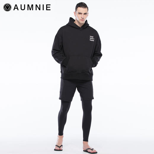 宽松YOGI连帽上衣 情侣款  YOGI WITH A HOODIE秋冬运动休闲罩衫 商品图10