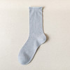 【春夏网眼袜子女中筒】透气薄款 纯色女士夏季长袜 堆堆袜棉袜月子 商品缩略图13