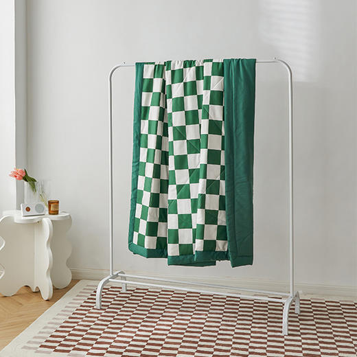 【捡漏69元起】全棉棋盘格夏被  可机洗水洗夏被四件套【不支持退换货】 商品图3