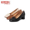【Pikolinos】  B3F |  派高雁春季牛皮浅口粗跟套脚纯色通勤单鞋PS256207 商品缩略图4