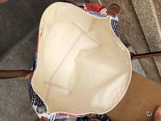 珑骧马赛系列新款缤纷色彩花纹图案手提单肩大容量中号大号托特包妈咪包 商品图7