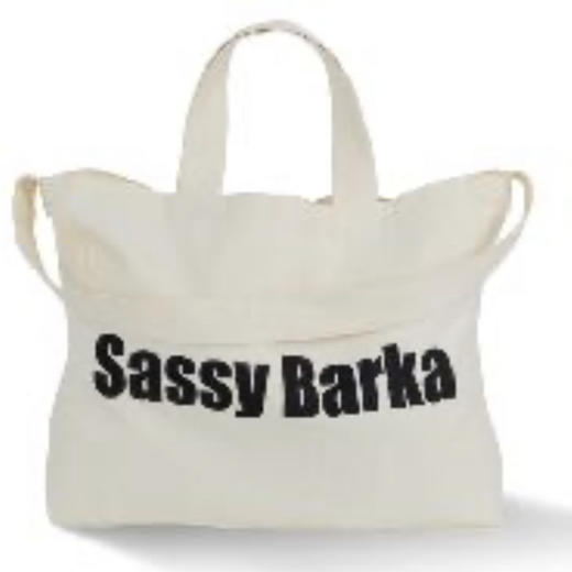 SASSY BARKA限量超大帆布袋 商品图0