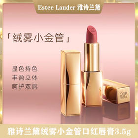 【限时特惠】Estee Lauder 雅诗兰黛绒雾小金管口红唇膏3.5g