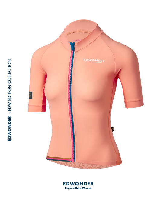 EdW超轻(女)车衣3.0- 蜜桃橙 Jersey 商品图0