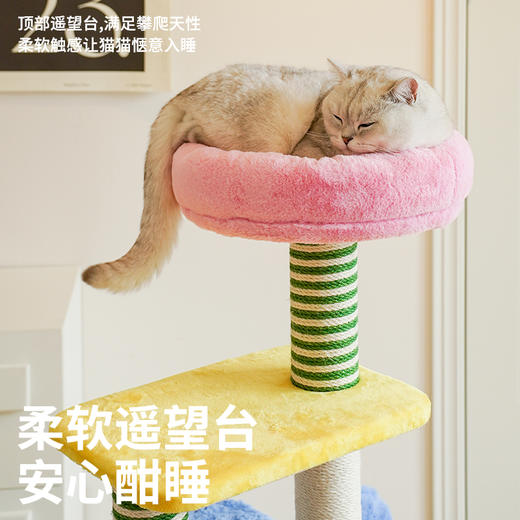 zeze春日缤纷豪华猫爬架-B（包邮） 商品图1