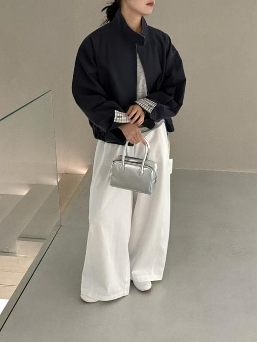 【YW】无忧购韩版百搭宽松显瘦天丝休闲抽绳阔腿气球裤6717（截单后7天发货) 商品图2