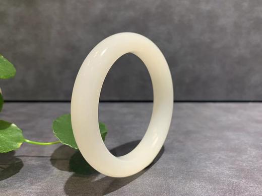 【御珠宫坊·传承系列】羊脂白玉手镯55mm 商品图6