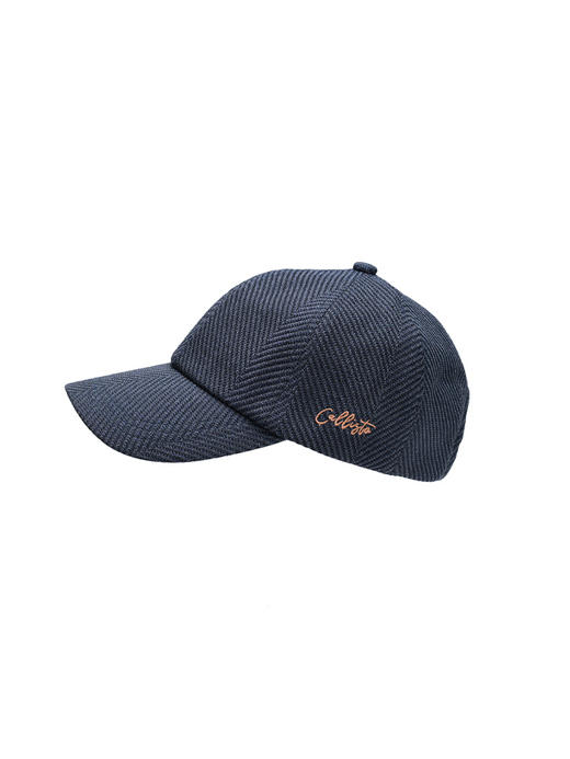 callisto蓝色意大利进口绵羊毛混纺帽子 商品图0