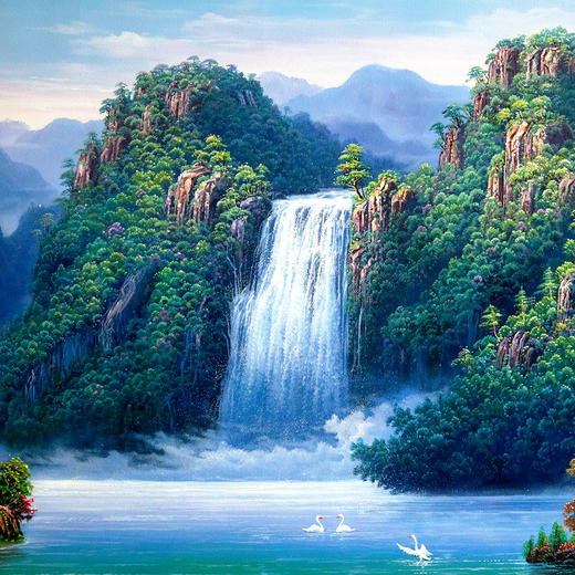 朝山画  财泽千山图 商品图3