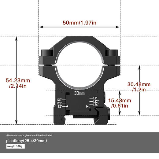 发现者三钉30/25.4多管径增高6061高精度夹具 商品图1