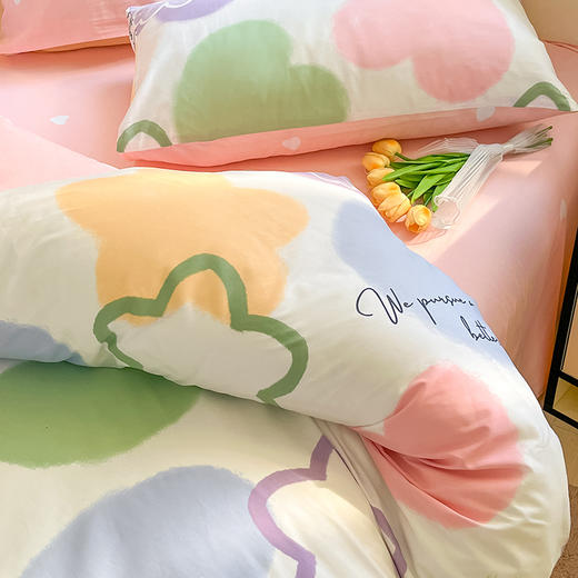 全棉印花系列单被套 耐磨耐用透气印花纯棉被套 商品图3