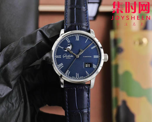 V9格拉苏蒂月相 原创议员月相款 参议员大日历 男士腕表 原装开模 商品图2