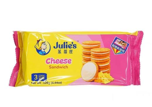茱蒂丝三明治饼干135g花生酱味 商品图0