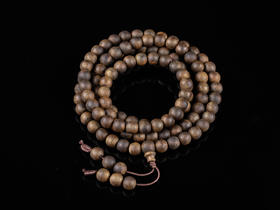 XY0051天然沉香108佛珠多圈手链7.8mm