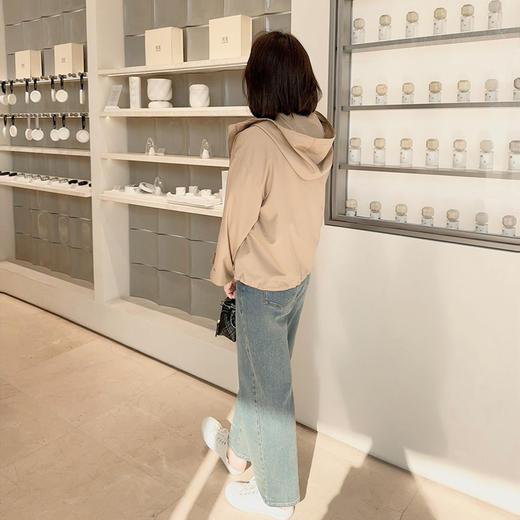 火桐hooton 露珠系列 丝羊毛精纺连帽短外套ZB7020 商品图1