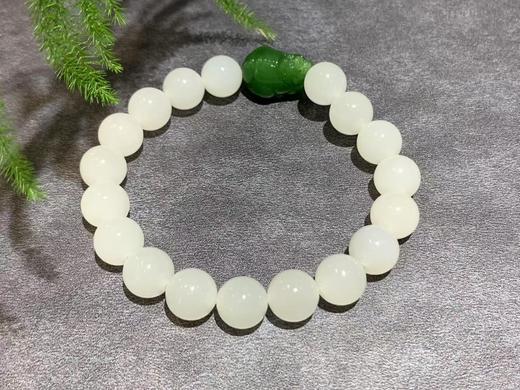 【御珠宫坊】羊脂白玉手串 商品图6