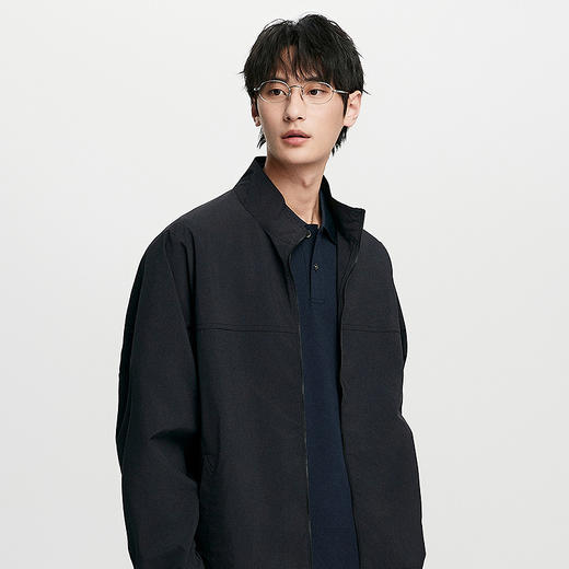 棉仓362811006-微宽松全涤轻薄紧密干爽立领防晒夹克 商品图1