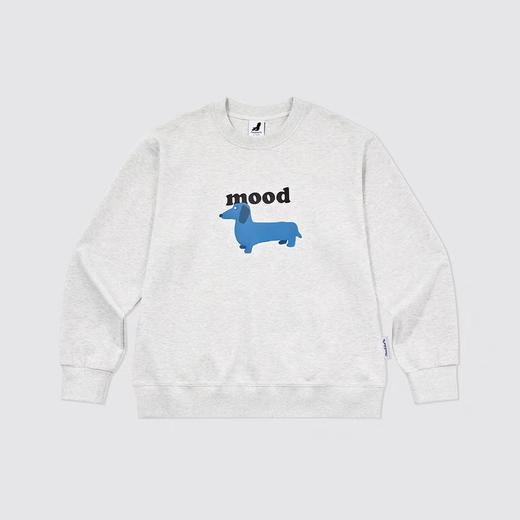 Mood Like Me/MWY2501/蓝狗丝网印花圆领卫衣 商品图4