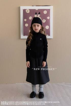 清货~实体店199元【小资范】超软超舒服1896黑色针织外套-喜出