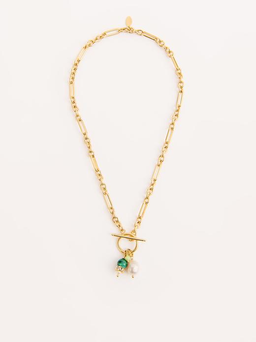 Chabaux GARDEN OF MORVI系列短项链 - 绿色/黑色 商品图4