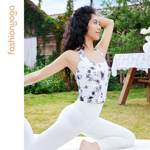 凡圣瑜伽优雅挂脖背心FY15202 商品图10