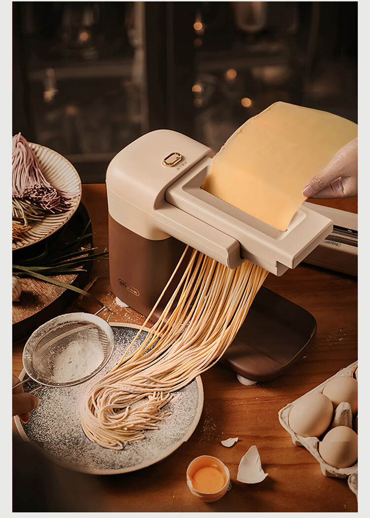 面条机家庭用 家用面条机小型电动自动不锈钢压面条机 ymj