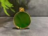 【御珠宫坊】金镶碧玉荷花吊坠 商品缩略图0