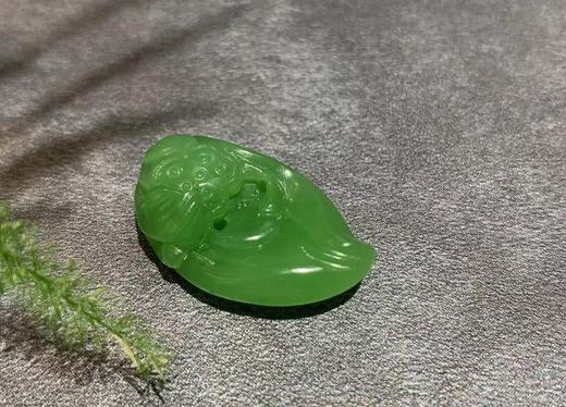 【御珠宫坊】碧玉莲蓬挂件 商品图3