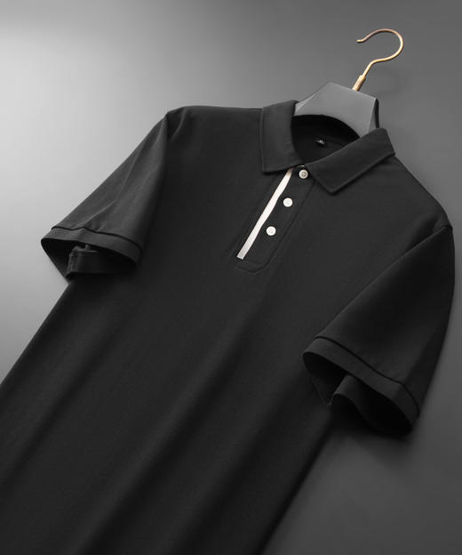 【100%棉】【DDA】大依优型大码短袖POLO衫翻领商务休闲透气半袖夏季上衣 商品图4