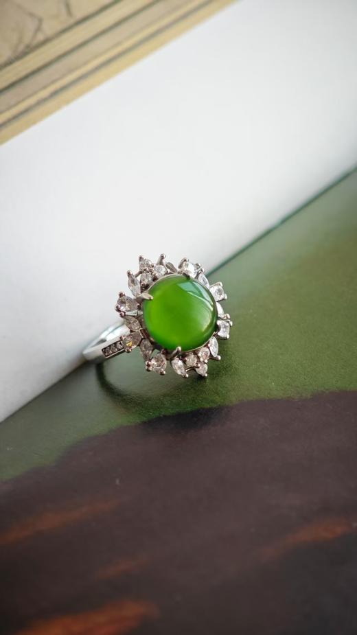 难哄集·和田和南红银戒指【嘉石597】 商品图6