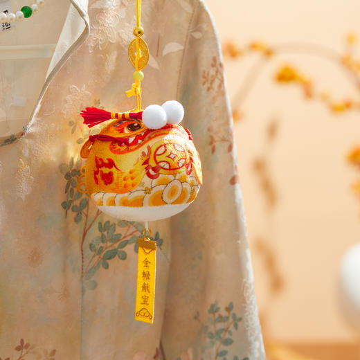 【故宫香囊】金蟾鳌鱼艾草香囊端午节香包车载挂件博物馆文创礼物 商品图5