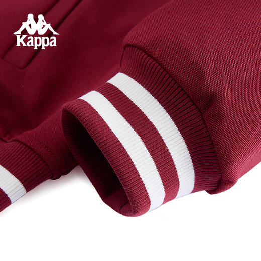Kappa卡帕背靠背运动外套春季新款女复古针织夹克休闲上衣棒球服K0F42WK01 商品图3
