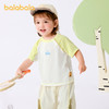 巴拉巴拉婴儿t恤宝宝上衣女童衣服男童短袖2025新款夏装舒适透气 商品缩略图0