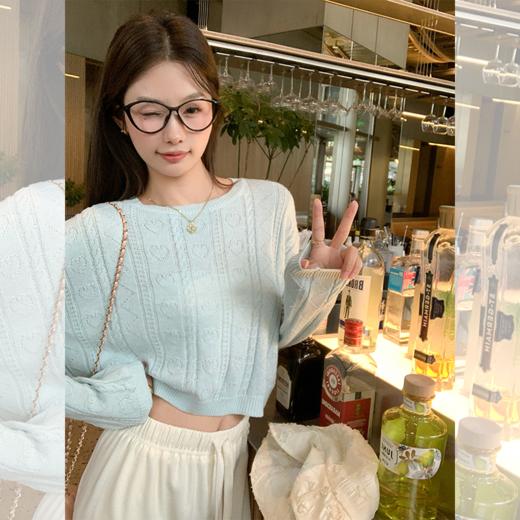 【169元任选2件】最后一波现货！2色圆领套头针织衫 商品图2