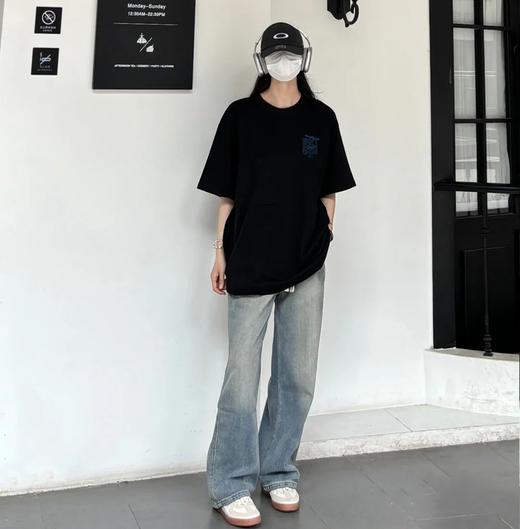 89 任选 3件纯棉印花T恤230g高克重短袖FS-80 商品图8