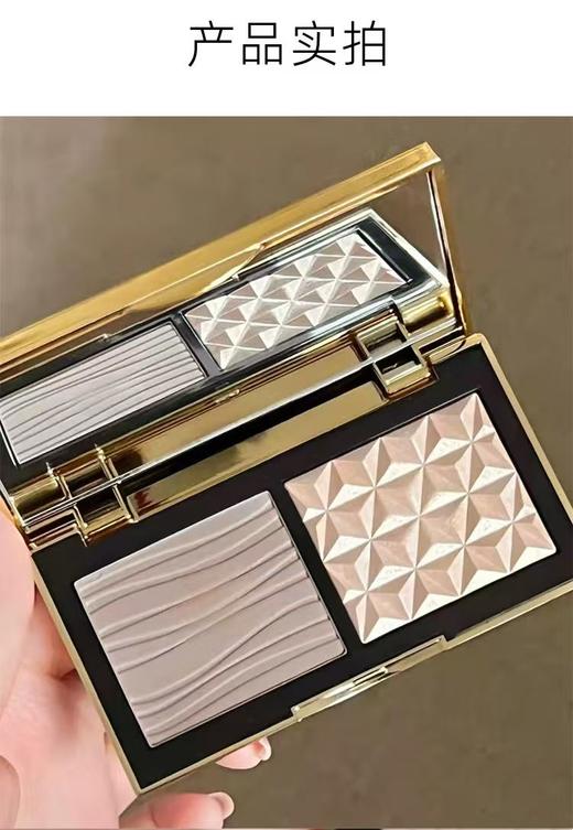 【一般贸易】MAC魅可 小金盒生姜高光修容盘7g 哑光鼻影阴影细闪提亮 商品图7