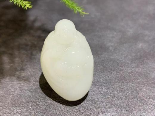 【御珠宫坊】羊脂白玉佛挂件 商品图2