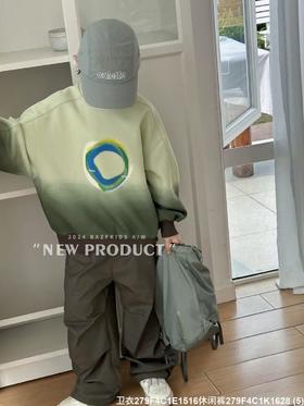 瑕疵【小资范】1516浅绿渐变卫衣-喜出