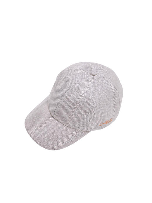 callisto米色亚麻混纺帽子 商品图2